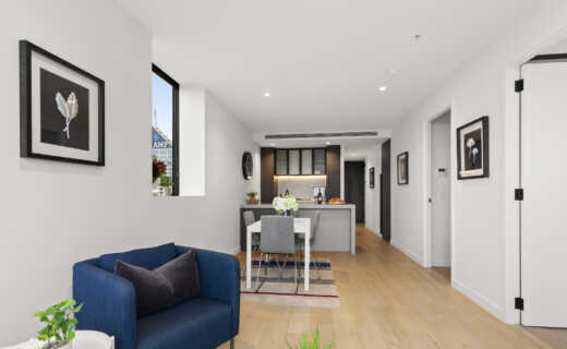 Short stay apartment Melbourne CBD equipped for stays of a week or more.